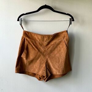 Tigerlily Suede Shorts - 4